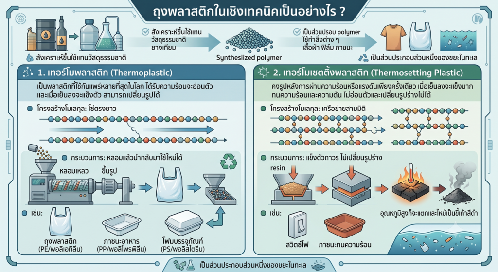 ถุงพลาสติกในเชิงเทคนิค