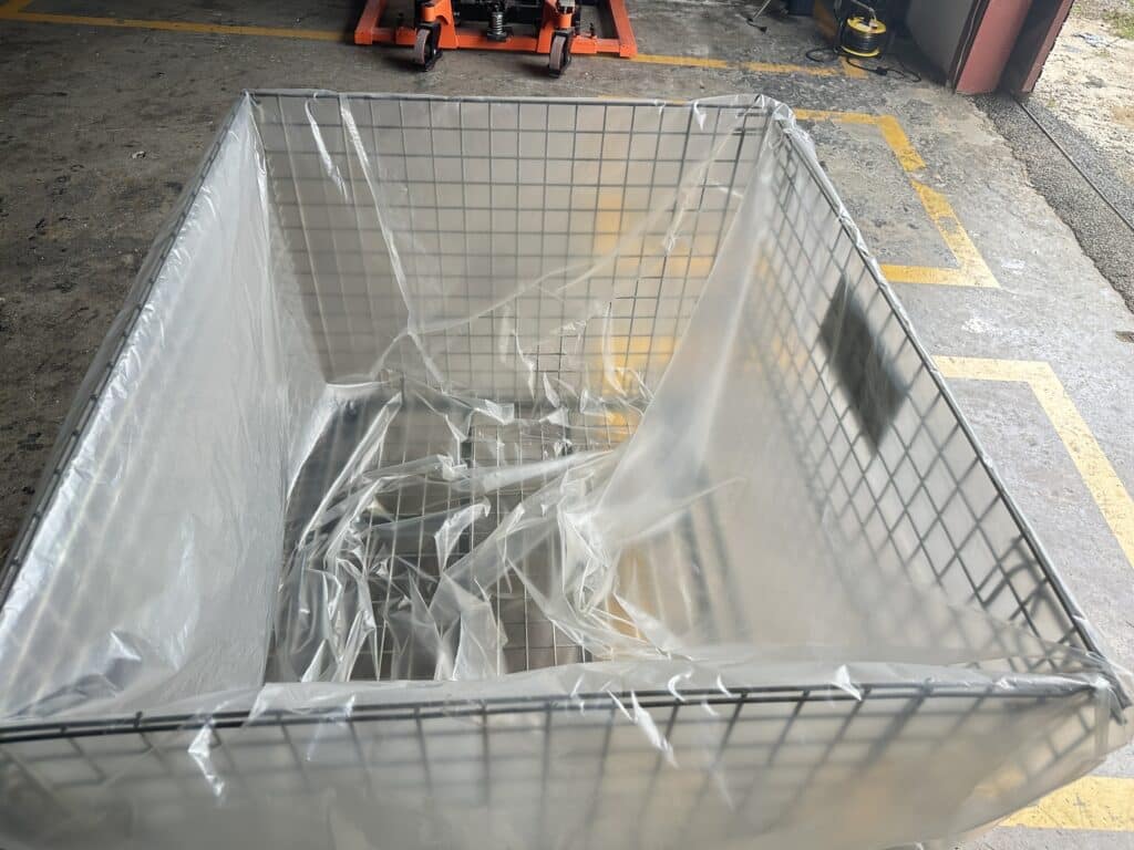 โซลูชันถุงรองตะแกรงเหล็กจาก ENDUPAK