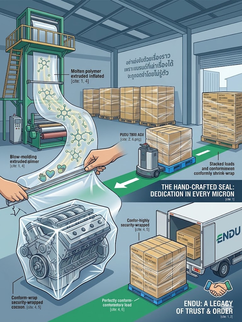 เรื่องเล่าจากปลายรอยซีล... กว่าจะมาเป็น “ถุงมุ้ง”