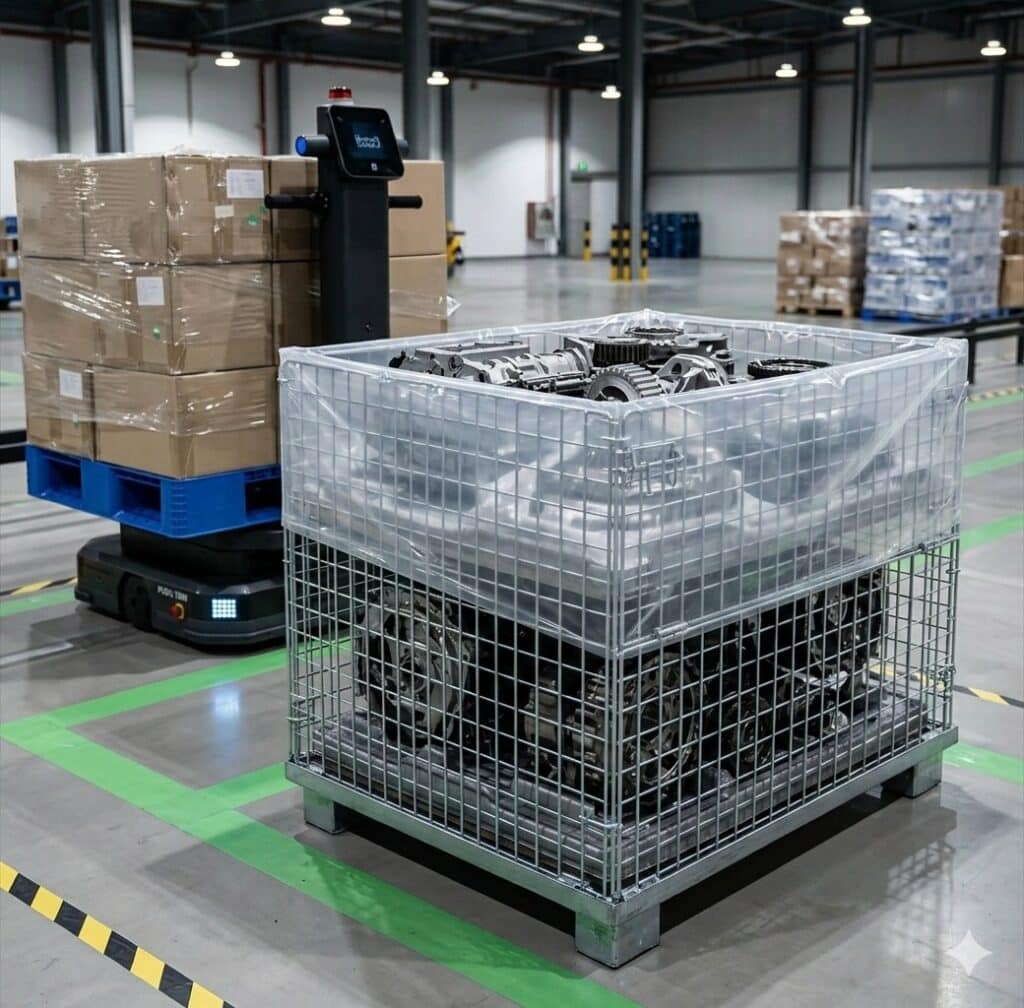 ถุงมุ้ง_ถุงคลุมพาเลท_Pallet Cover Bags